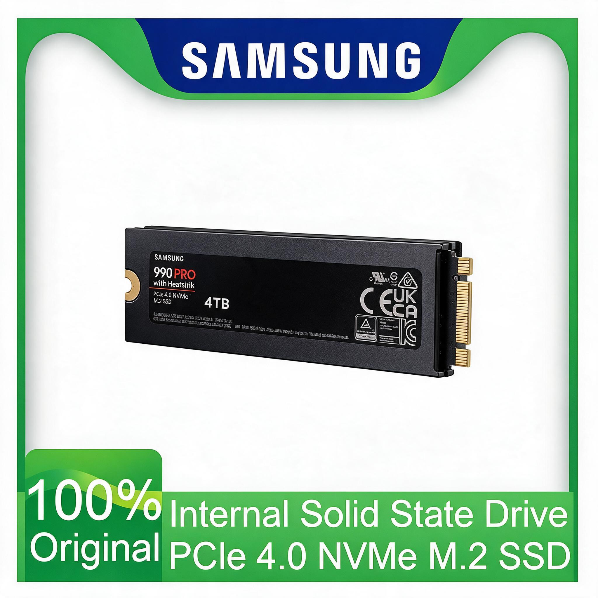 Samsung Ssd 990 Pro - سامسونج 990 برو مع مبدد حراري