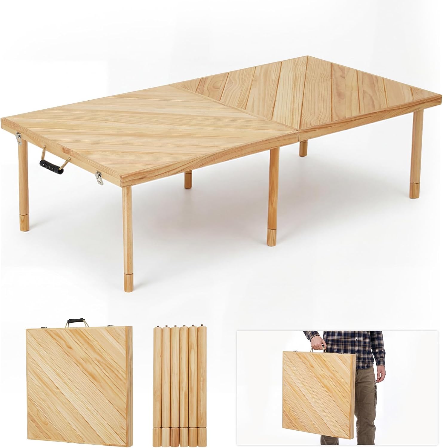 Desk Setup Pegboard - طاولة نزهة قابلة للطي للاستخدام الخارجي