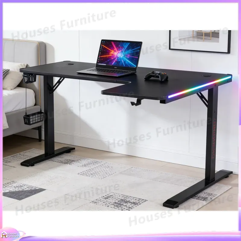 Desk Setup Pc - طاولة ألعاب كبيرة 160 سم مع
