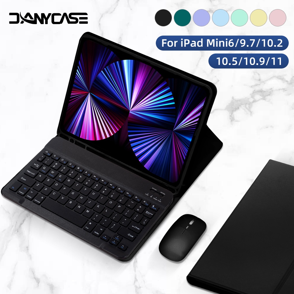 حافظة مع لوحة مفاتيح وماوس لأج - مراجعة Desk Setup Ipad وسعره