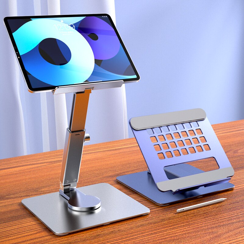 حامل لوحي من الألومنيوم بحامل  - مراجعة Desk Setup Ipad وسعره