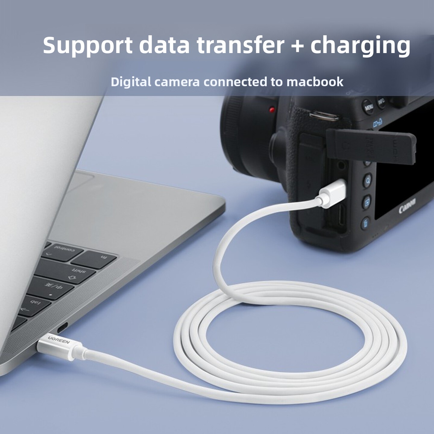 كابل UGREEN USB 2.0 من نوع C إ - مراجعة Desk Setup Ipad وسعره