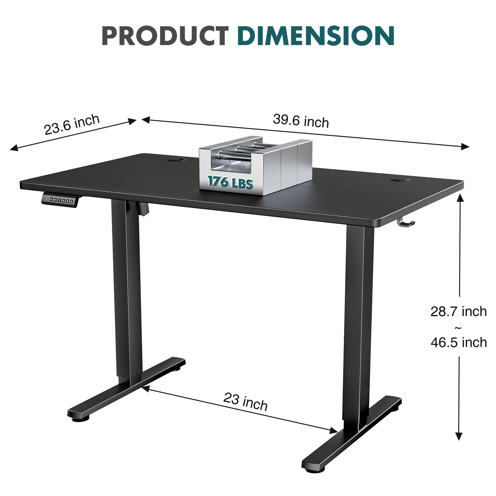 مكتب كهربائي قابل لضبط الارتفا - مراجعة Desk Setup Pc وسعره
