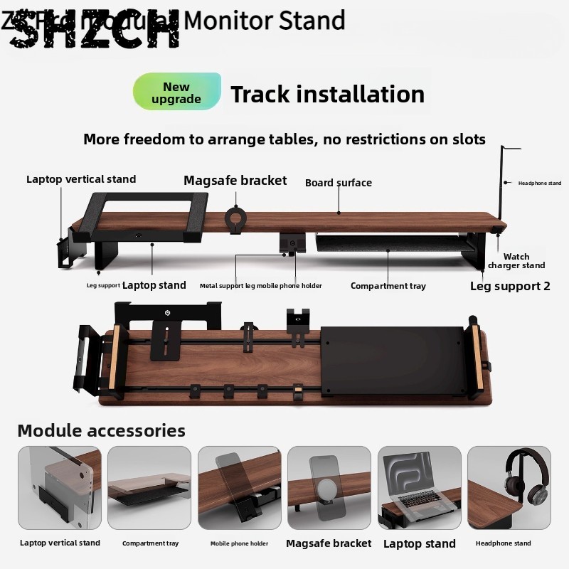 حامل شاشة Z3 Pro معياري من الخ - مراجعة Monitor Riser Wood وسعره