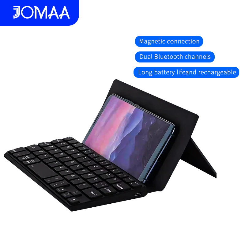 لوحة مفاتيح بلوتوث صغيرة قابلة - مراجعة Desk Setup Ipad وسعره