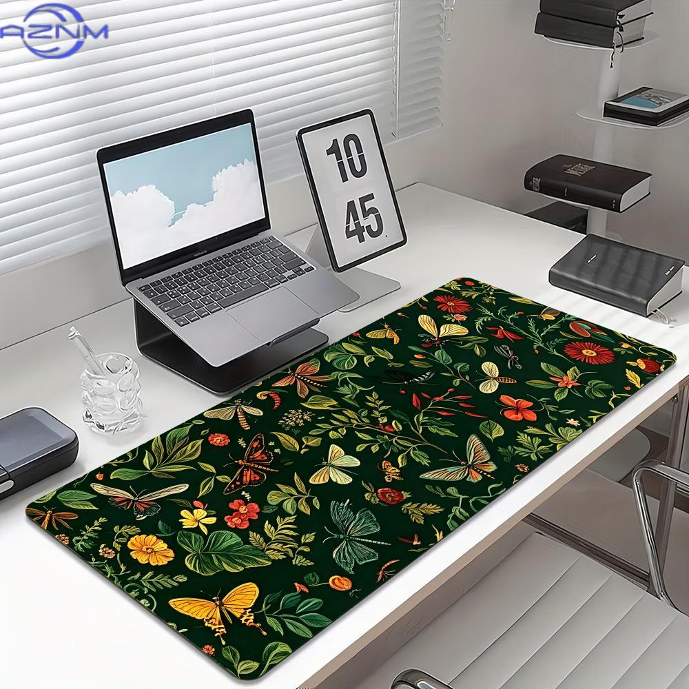 بساط ماوس كبير مزخرف بنقشة الف - مراجعة Desk Setup Vintage وسعره