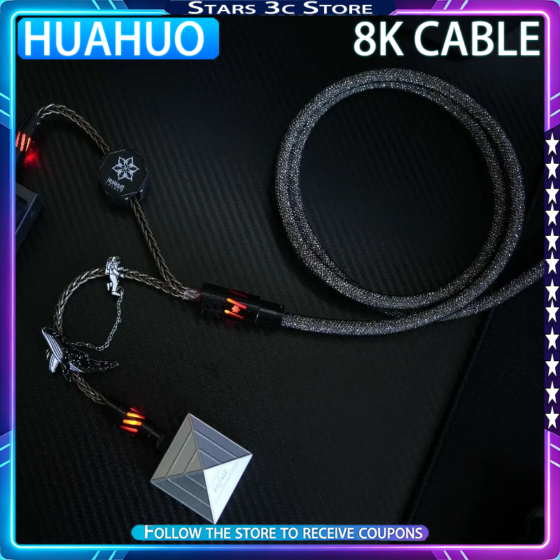 لوحة مفاتيح Huahuo Pro 8K مغنا - مراجعة Desk Setup Accessories وسعره