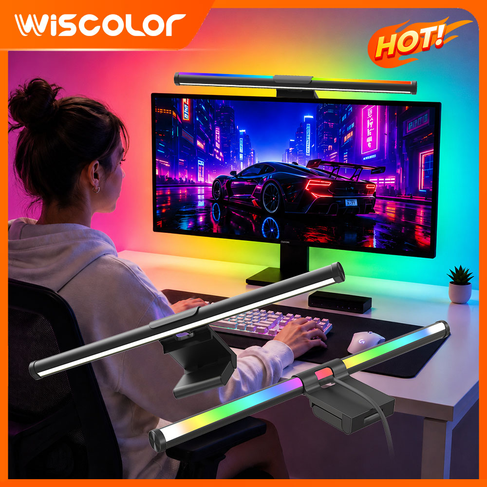 شريط إضاءة واي فاي للشاشة، مصب - مراجعة Desk Setup No Computer وسعره