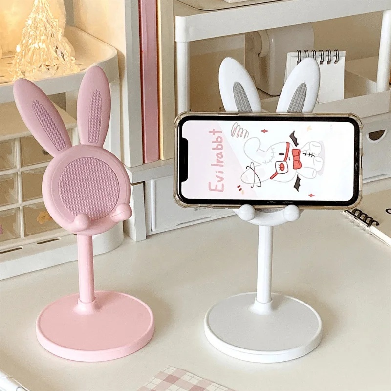 حامل هاتف محمول على شكل أرنب ل - مراجعة Desk Setup Home Office وسعره