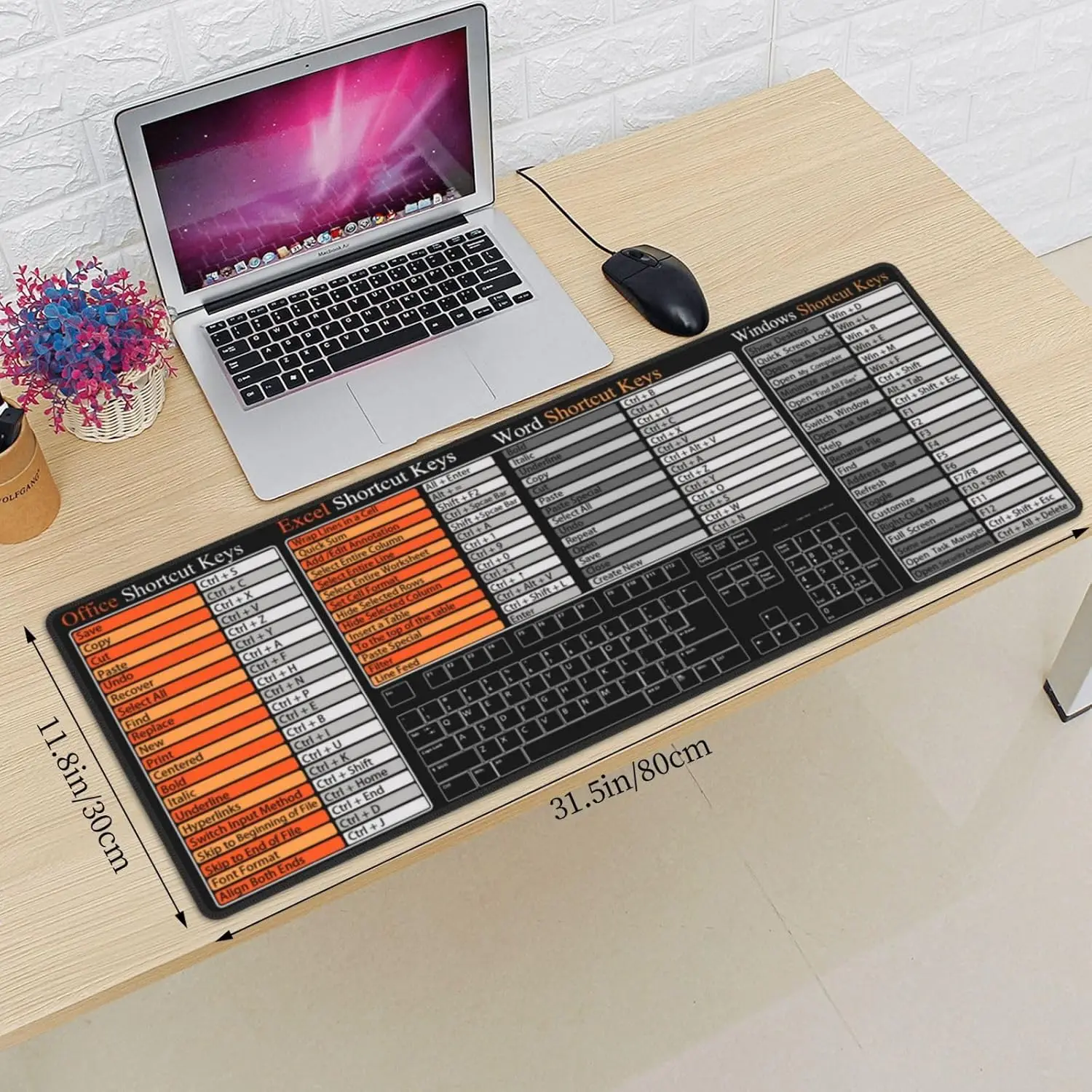 لوحة ماوس كبيرة أنيقة للاستخدا - مراجعة Desk Setup Reference وسعره