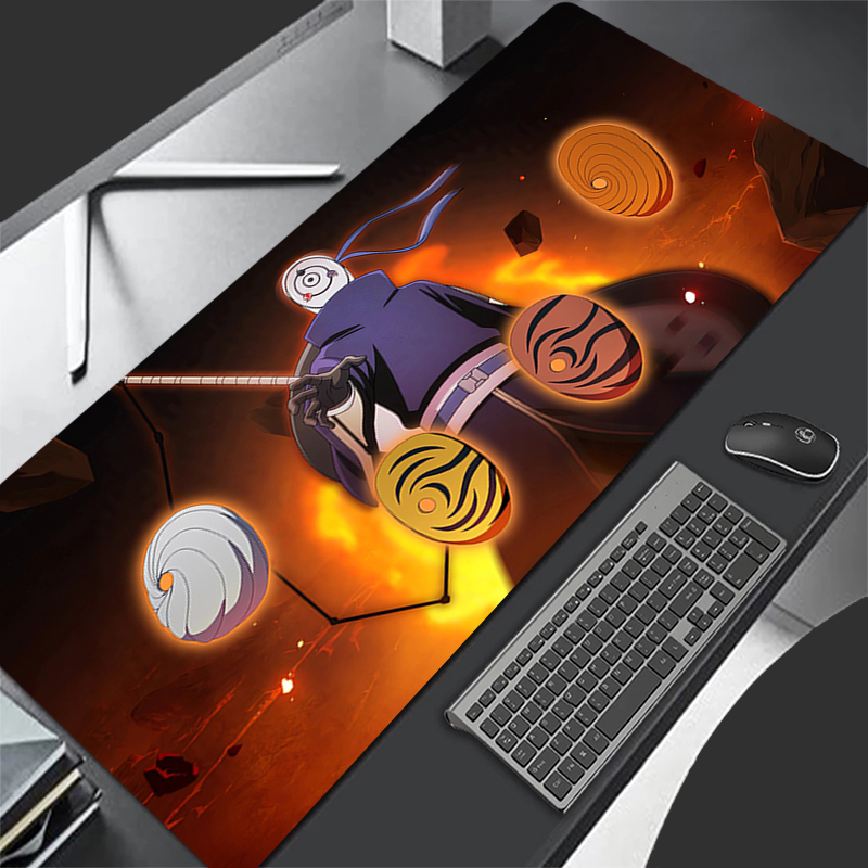 لوحة ماوس كبيرة بتصميم أنمي نا - مراجعة Desk Setup Accessories وسعره