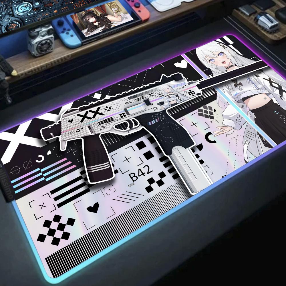 لوحة ماوس كمبيوتر للألعاب بتصم - مراجعة Desk Setup Rgb وسعره