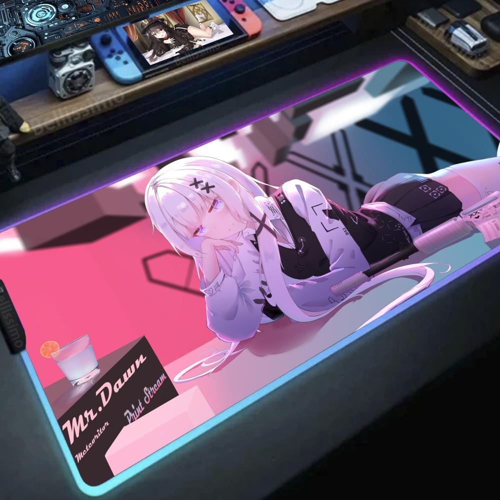 لوحة ماوس كمبيوتر للألعاب بتصم - مراجعة Desk Setup Rgb وسعره
