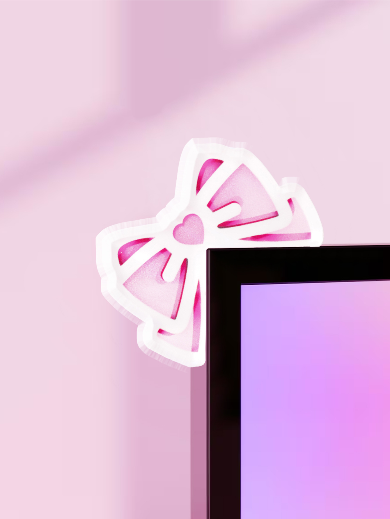 Kawaii القوس رصد ديكور الوردي  - مراجعة Desk Setup Pegboard وسعره