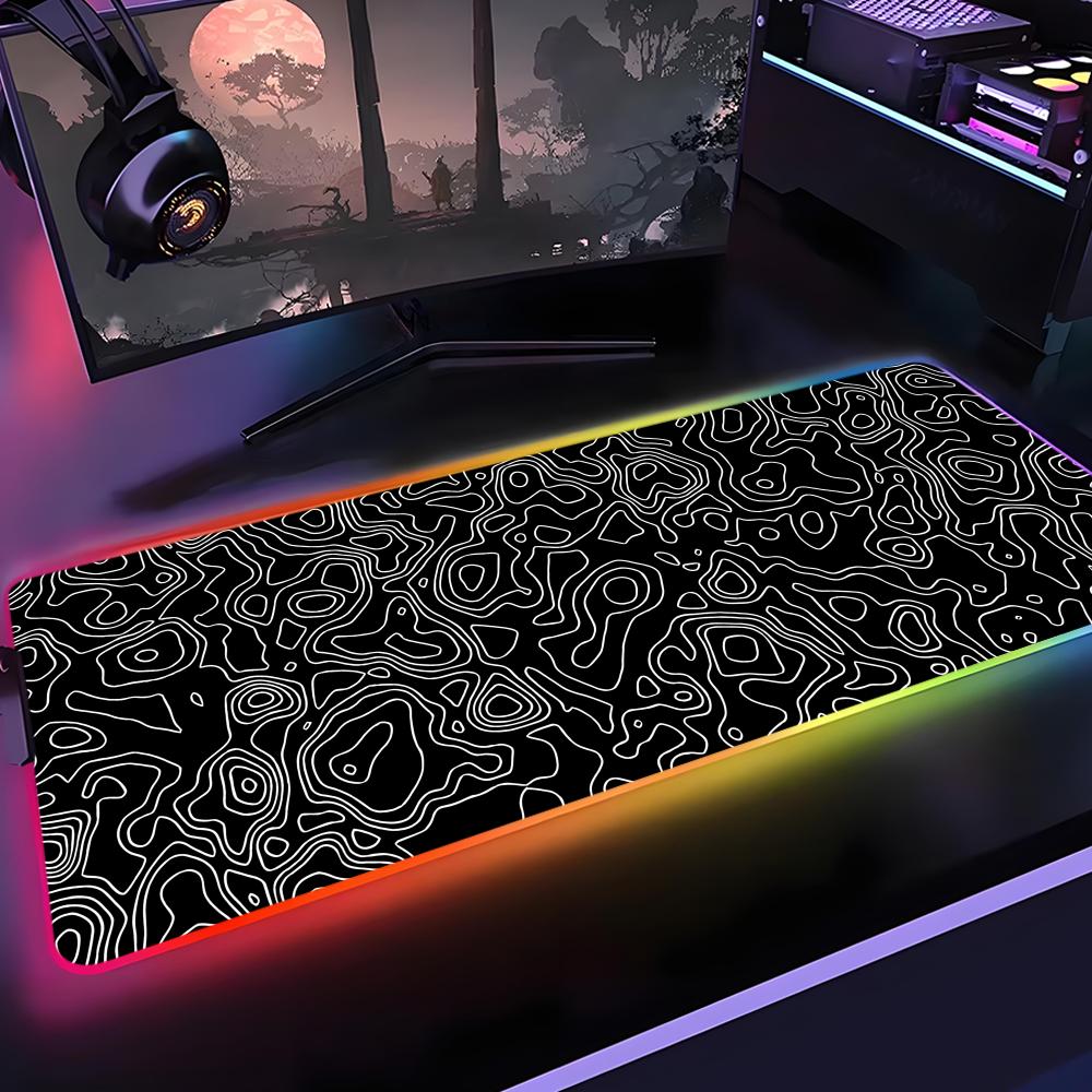 لوحة ماوس متدرجة الألوان مع إض - مراجعة Desk Setup Rgb وسعره