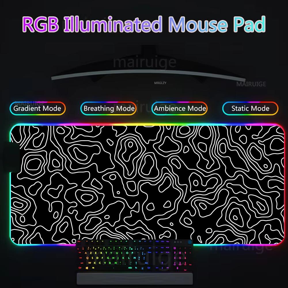 لوحة ماوس متدرجة الألوان مع إض - مراجعة Desk Setup Rgb وسعره